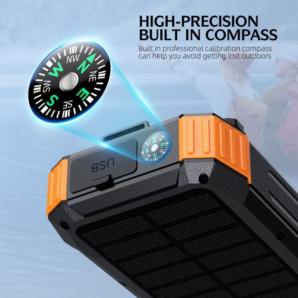 Nieuwe 50000mAh zonne-energieb - Solar Emergency Charger recensie en prijs
