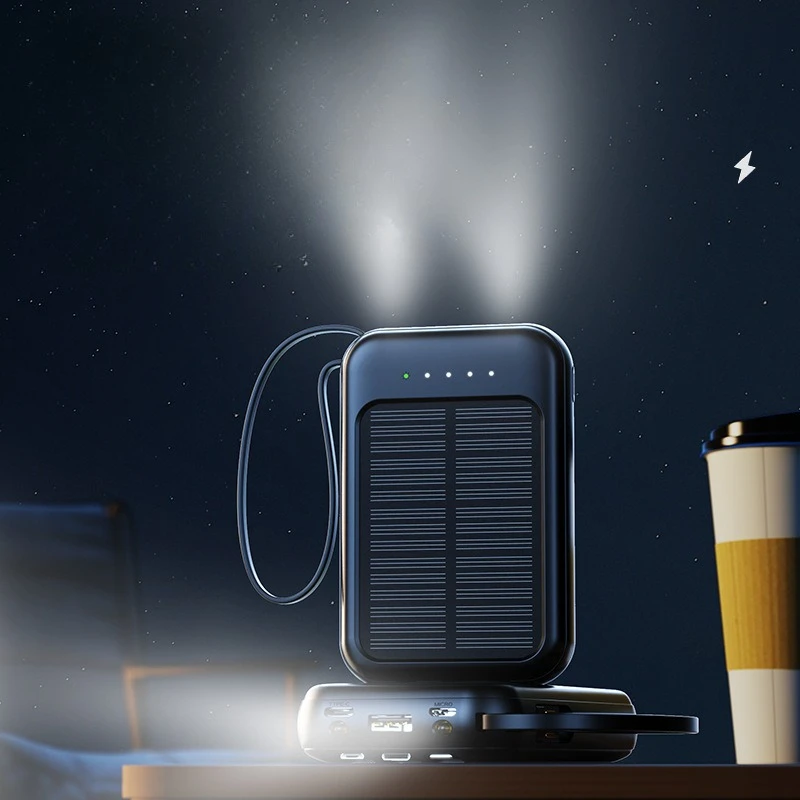 Zonne-energiebank met ingebouw - Solar Emergency Charger recensie en prijs